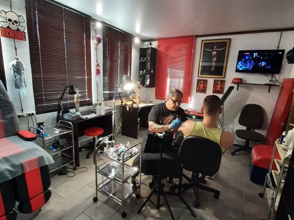 1 Art studio Tattoo Saxon, интерьер