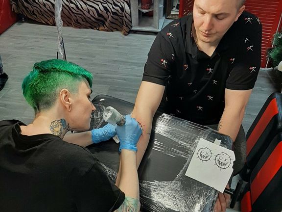 1 Art studio Tattoo Saxon, интерьер