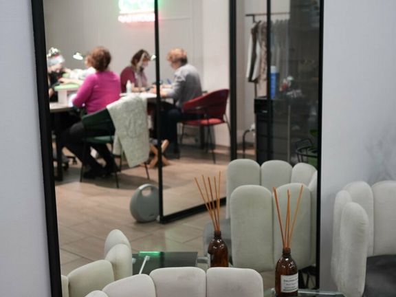 1905 Beauty Bar, интерьер