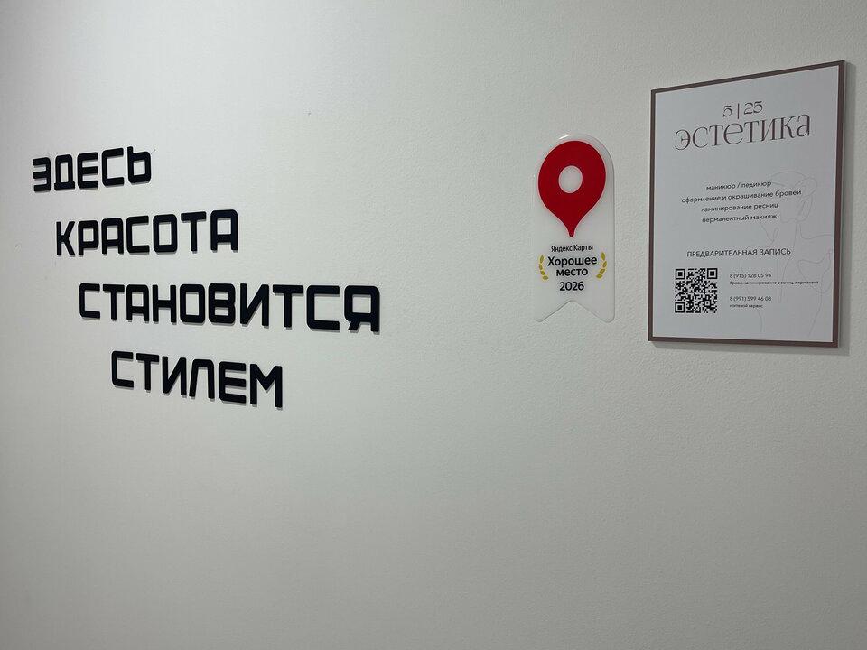 5 25 Эстетика, интерьер