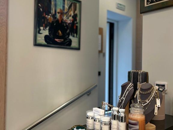 A beauty lab, интерьер