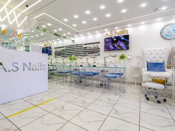 A. S Nails, интерьер