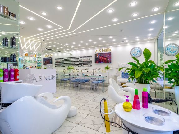 A. S Nails, интерьер
