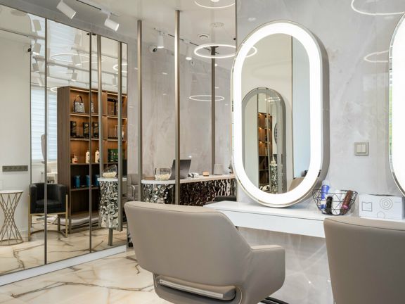 Aki beauty, интерьер
