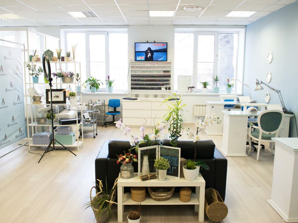 Alinanails bar, интерьер