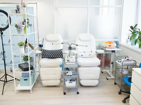 Alinanails bar, интерьер