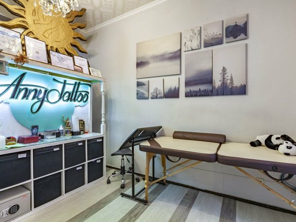 AnnyTattoo studio, интерьер
