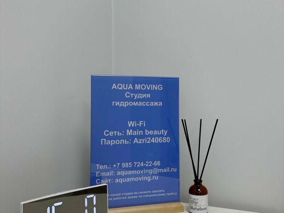 Aqua Moving, интерьер