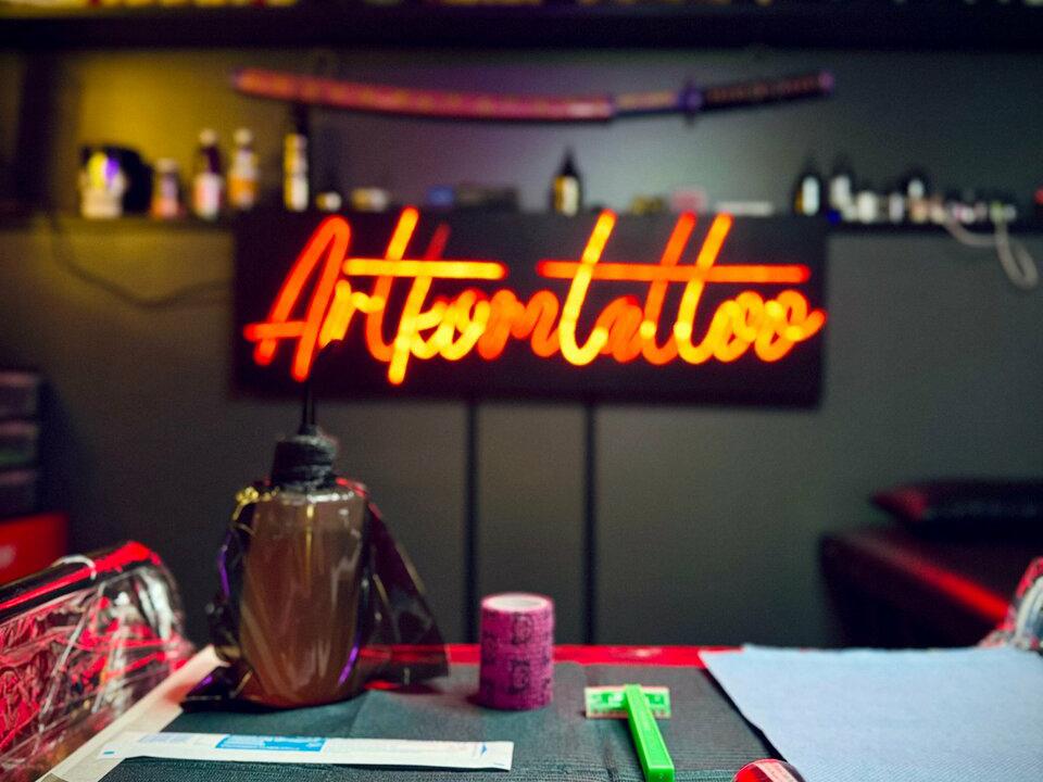 Artkomtattoo Studio, интерьер