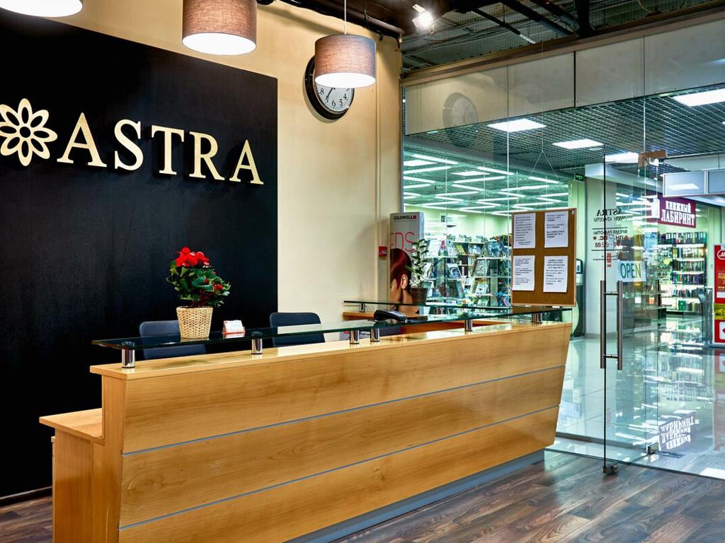 Астра, интерьер