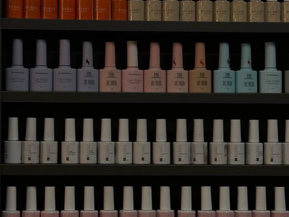 Aura nails, интерьер