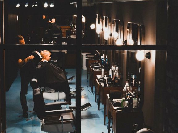 Barberia, интерьер