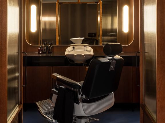 Barberia, интерьер