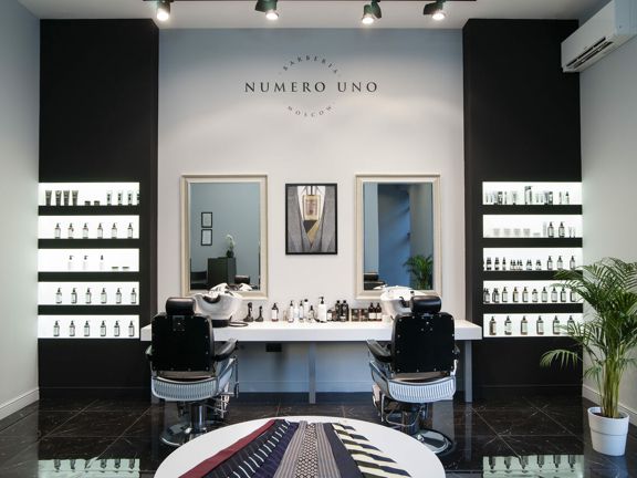 Barberia Numero Uno, интерьер