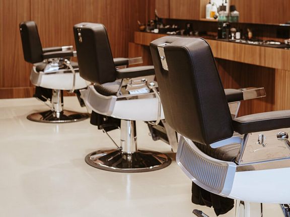 Barberia, интерьер