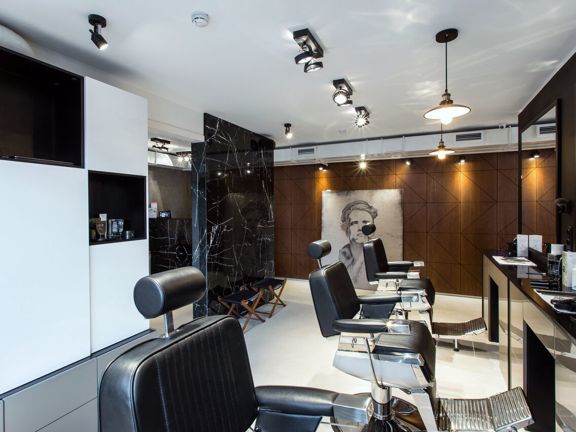 Barberia, интерьер