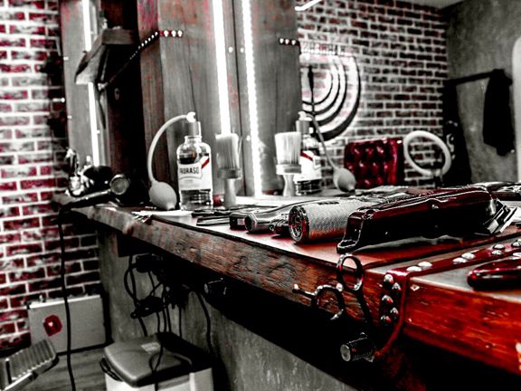 Barbers_msk, интерьер