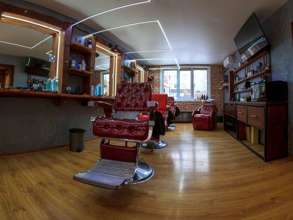 Barbers_msk, интерьер