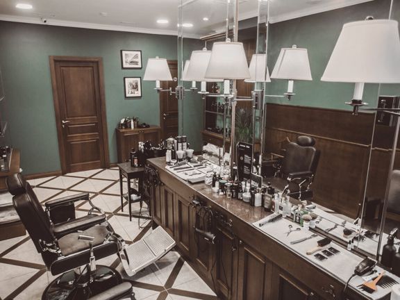 Barbershop X. O., интерьер