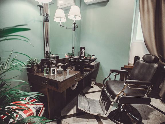 Barbershop X. O., интерьер