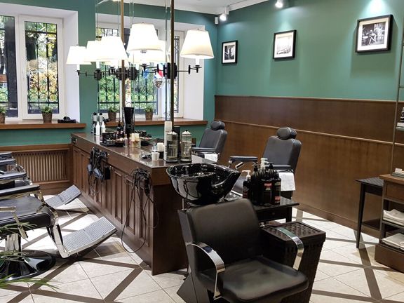 Barbershop X. O., интерьер