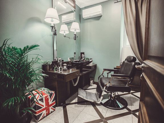 Barbershop X. O., интерьер