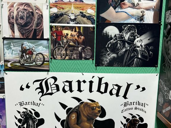 Baribal Tattoo Studio, интерьер