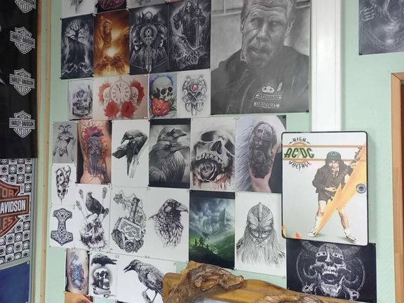 Baribal Tattoo Studio, интерьер