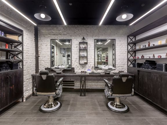 Barvar barbershop, интерьер
