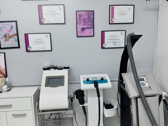 Barvi. Laser, интерьер