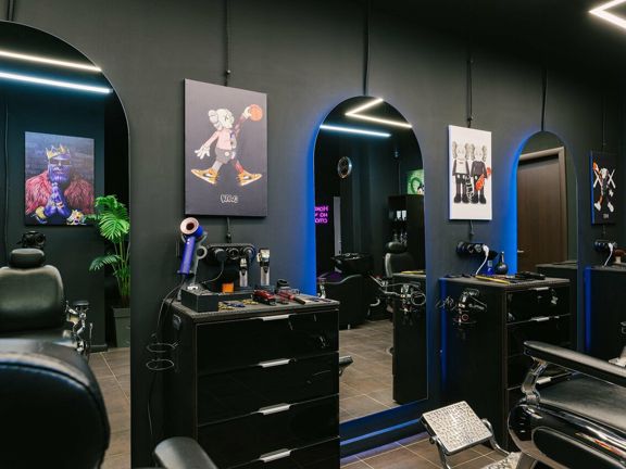 Baza Barber’s, интерьер