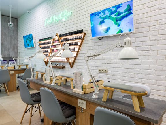 Баzа Nail, интерьер