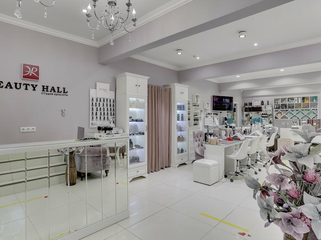 Beauty Hall, интерьер