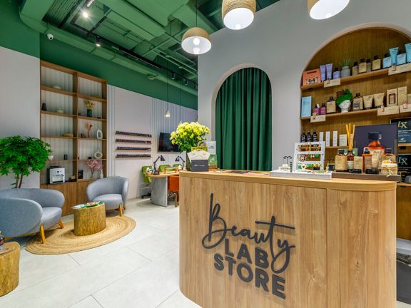 Beauty Lab Store, интерьер