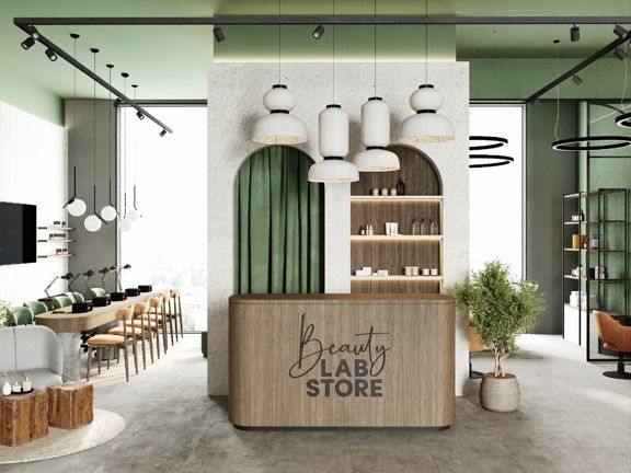 Beauty Lab Store, интерьер