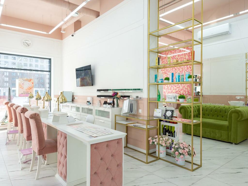 Beauty. Nail. Boutique, интерьер