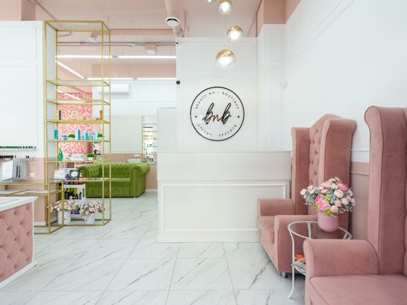 Beauty. Nail. Boutique, интерьер