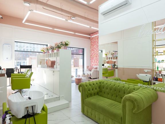 Beauty. Nail. Boutique, интерьер