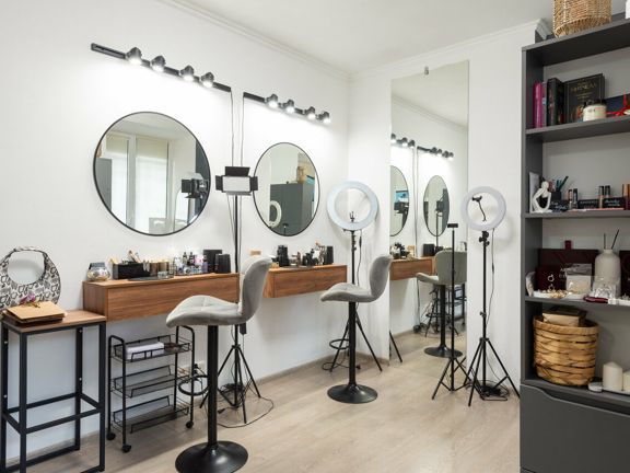 Beauty space Zemfira brows, интерьер