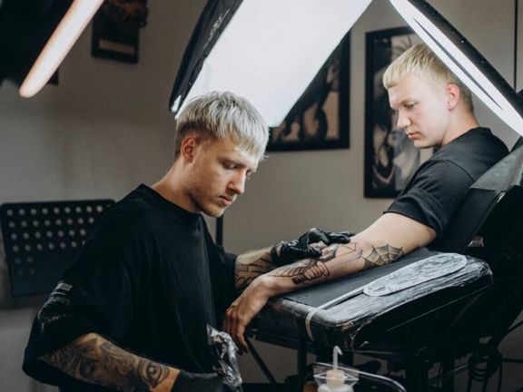 Big Fish Tattoo, интерьер
