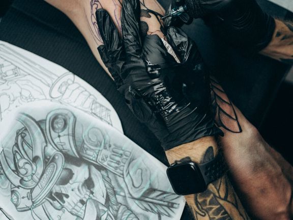 Big Fish Tattoo, интерьер