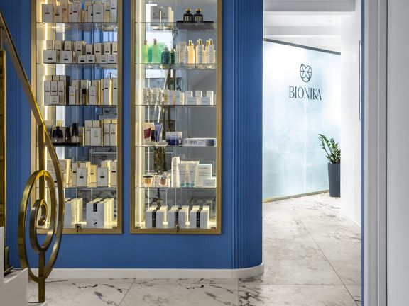 Bionika, интерьер