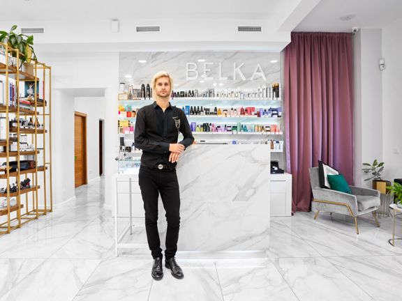 Blk, интерьер