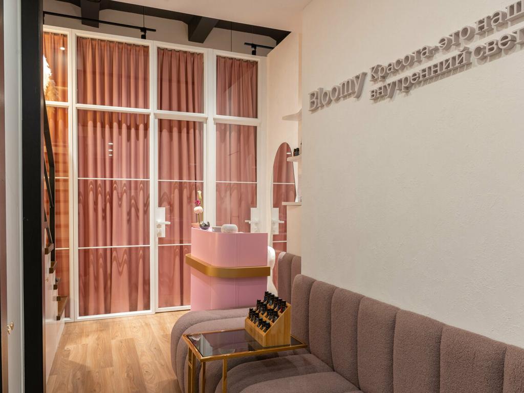 Bloomy, интерьер