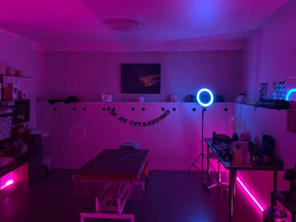Bodyworkshop, интерьер