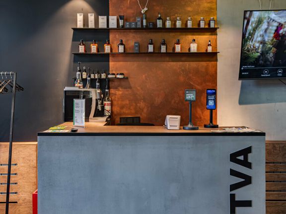 Britva, интерьер