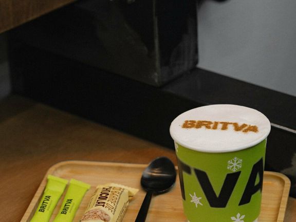 Britva, интерьер
