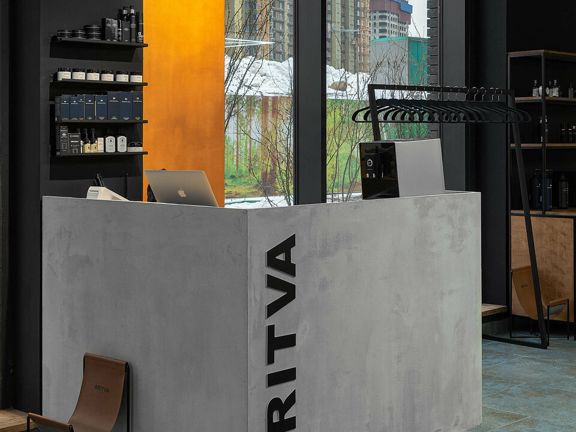 Britva, интерьер
