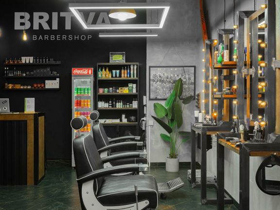 Britva, интерьер