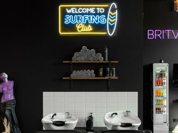 Britva, интерьер